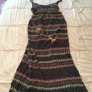 Maude boho dress maxi